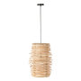 Voir la diapositive 1 : Paris Prix Lampe Suspension en Rotin  Wea  50cm Naturel