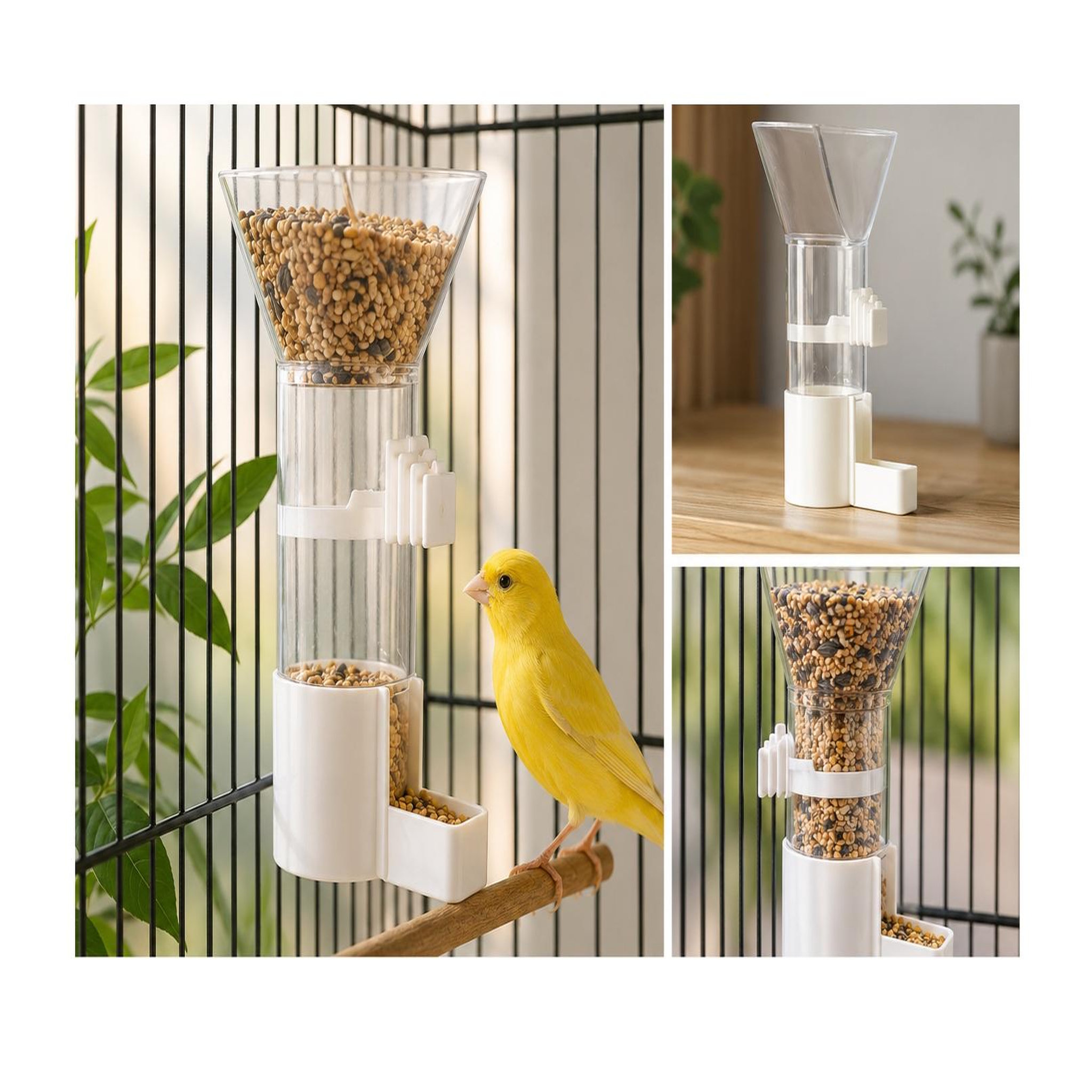 Voir la diapositive 3 : Eden Distributeur automatique de nourriture pour oiseaux