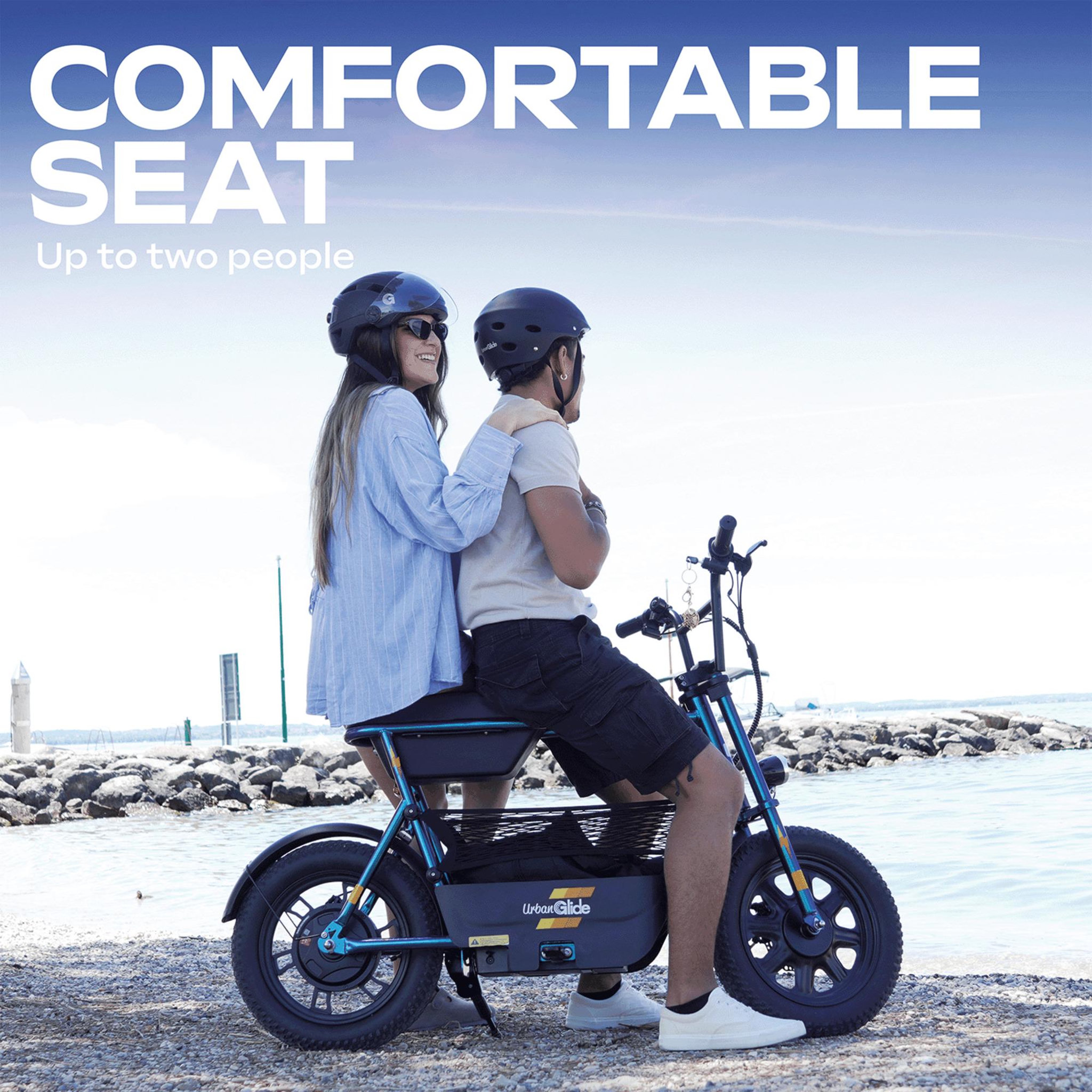 Voir la diapositive 4 : URBANGLIDE Draisienne Électrique Adulte Thunder 160 – Moteur 1100W - Autonomie Jusqu'a 30 km - Pneu 16  FATBIKE - Batterie 42V/7,8Ah - Poids 28Kg