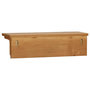 Voir la diapositive 4 : VIDAXL Porte-manteau 60x16x16 cm Bois de chene massif
