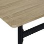 Voir la diapositive 3 : Paris Prix Table à Manger  Loka  110cm Naturel