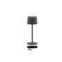 Voir la diapositive 6 : Lumisky 6 lampes avec plateau de chargement SOPHIA Gris anthracite Aluminium H20CM