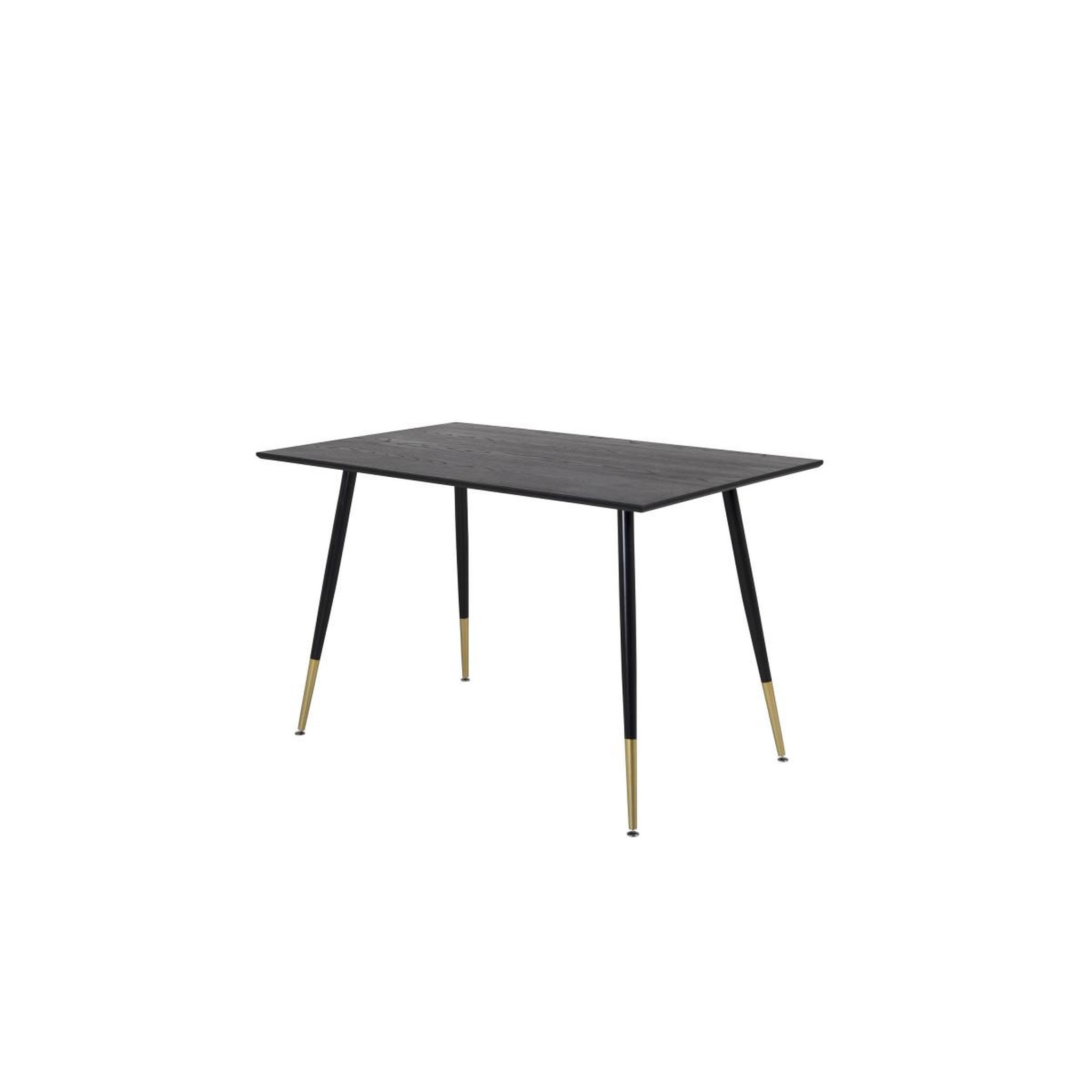 Voir la diapositive 3 : Paris Prix Table à manger design  dipp  120cm noir & or