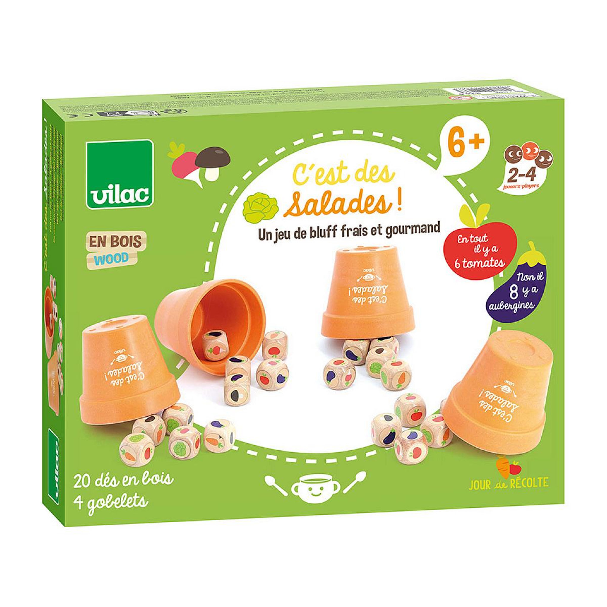 Voir la diapositive 2 : Vilac C est des salades - Jeux de bluff