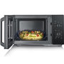 Voir la diapositive 4 : SEVERIN Micro-ondes solo 28l 900w noir - MW7796