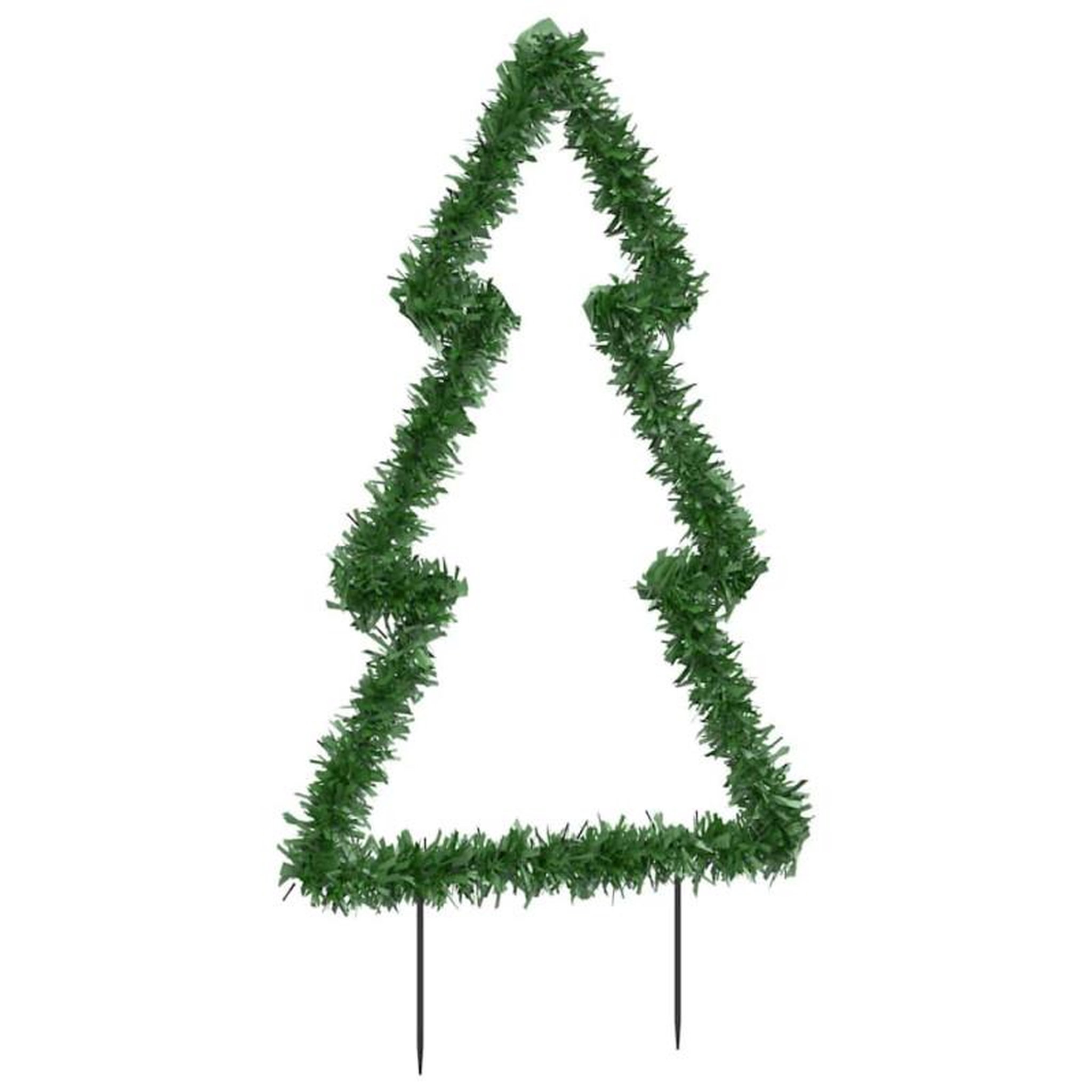 Voir la diapositive 4 : VIDAXL Décoration lumineuse arbre de Noël avec piquets 80 LED 60 cm