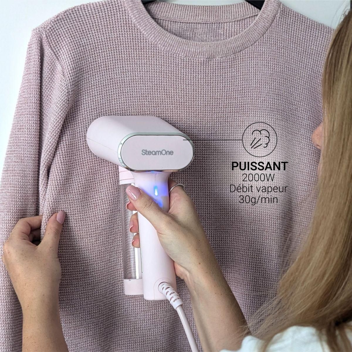 Steamone Défroisseur vapeur NS150P Karl Pink