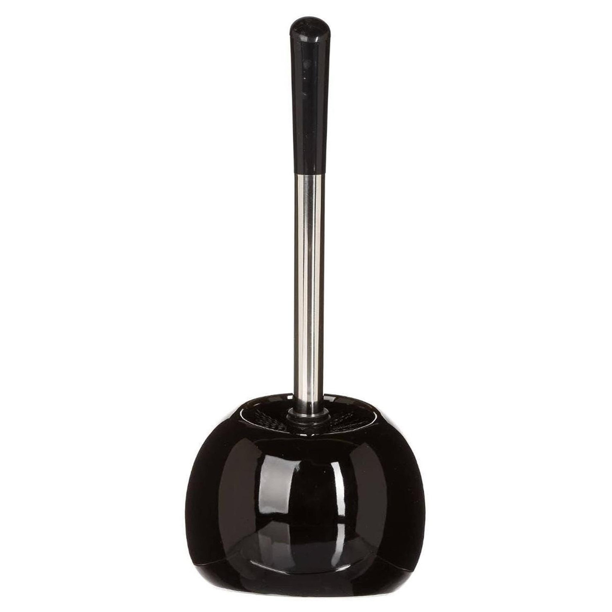 Voir la diapositive 2 : Eden Brosse wc avec porte-brosse - design moderne et compact