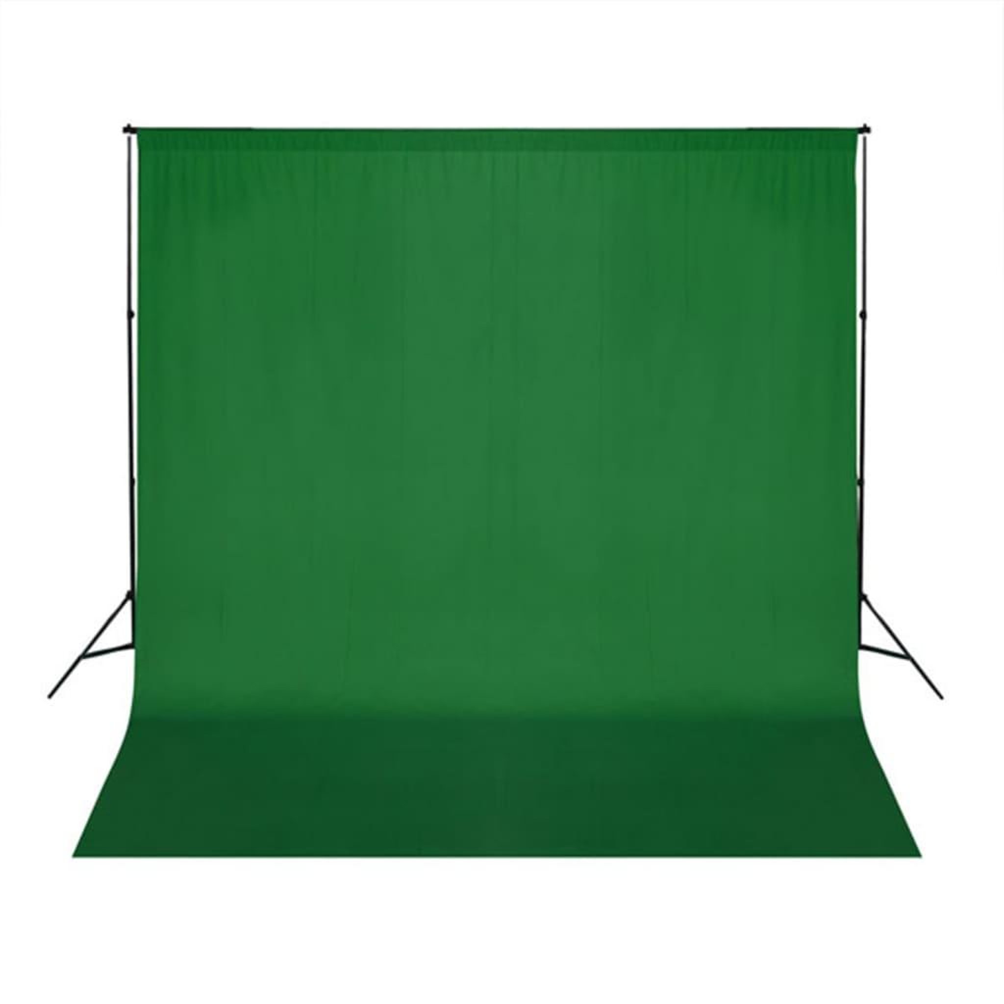 Voir la diapositive 4 : VIDAXL Kit de studio photo avec lampes toile de fond et reflecteur
