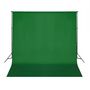 Voir la diapositive 4 : VIDAXL Kit de studio photo avec lampes toile de fond et reflecteur