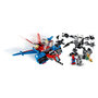 Voir la diapositive 5 : LEGO Super Héros Marvel Spiderman 76150 - Le Spider-jet contre le robot de Venom