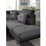Voir la diapositive 5 : BEST MOBILIER Lisbona - canapé d'angle droit convertible - 5 places - avec têtières