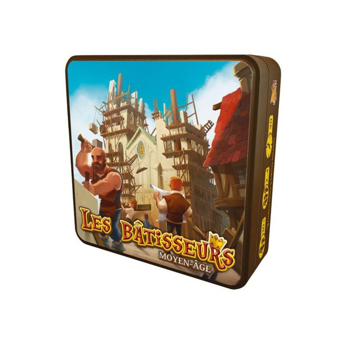 Asmodee Jeu de stratégie Asmodee Bombyx Les Bâtisseurs Moyen Âge