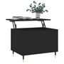 Voir la diapositive 4 : VIDAXL Table basse Noir 60x44,5x45 cm Bois d'ingenierie