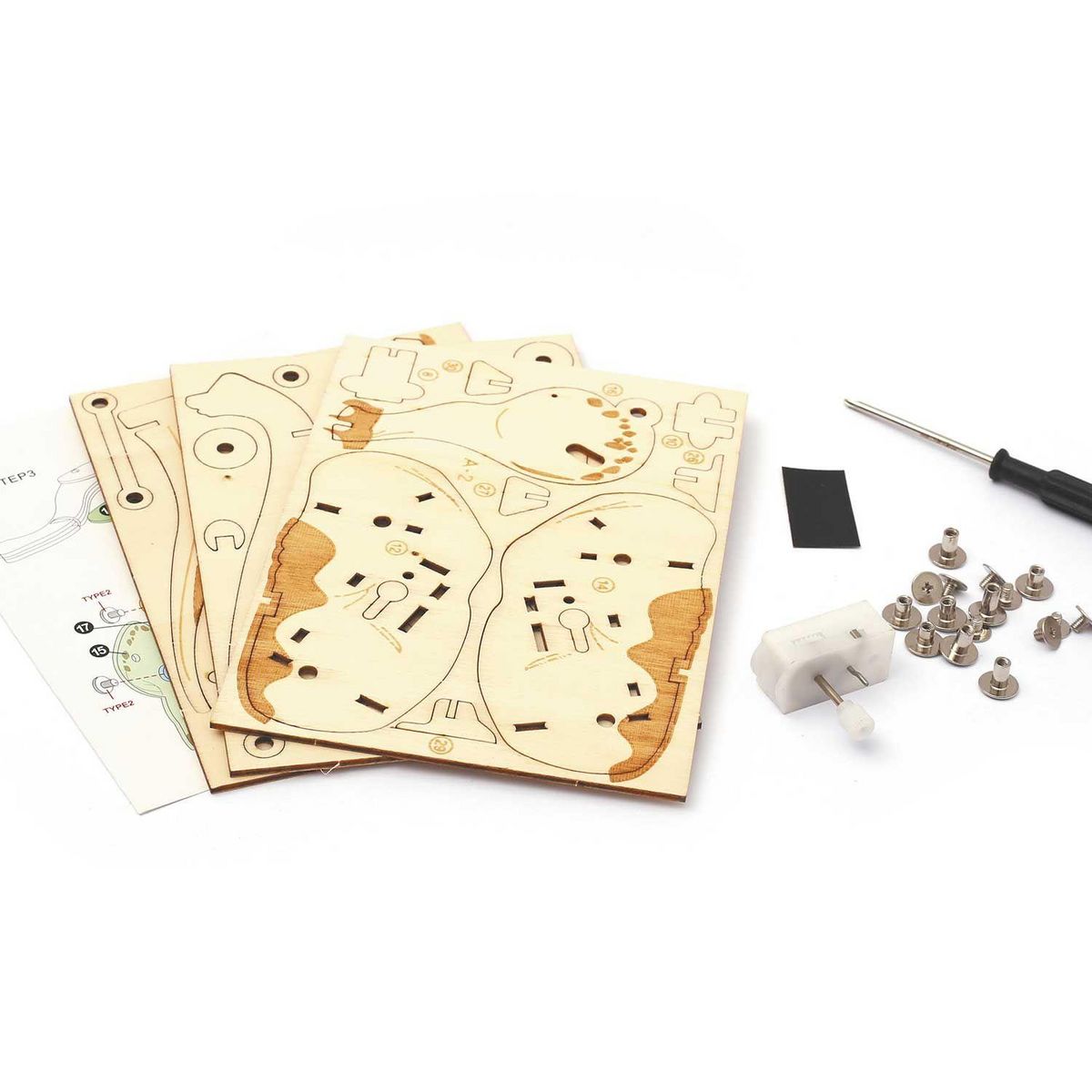 Graine créative Maquette 3D mécanique Diplodocus 21 cm