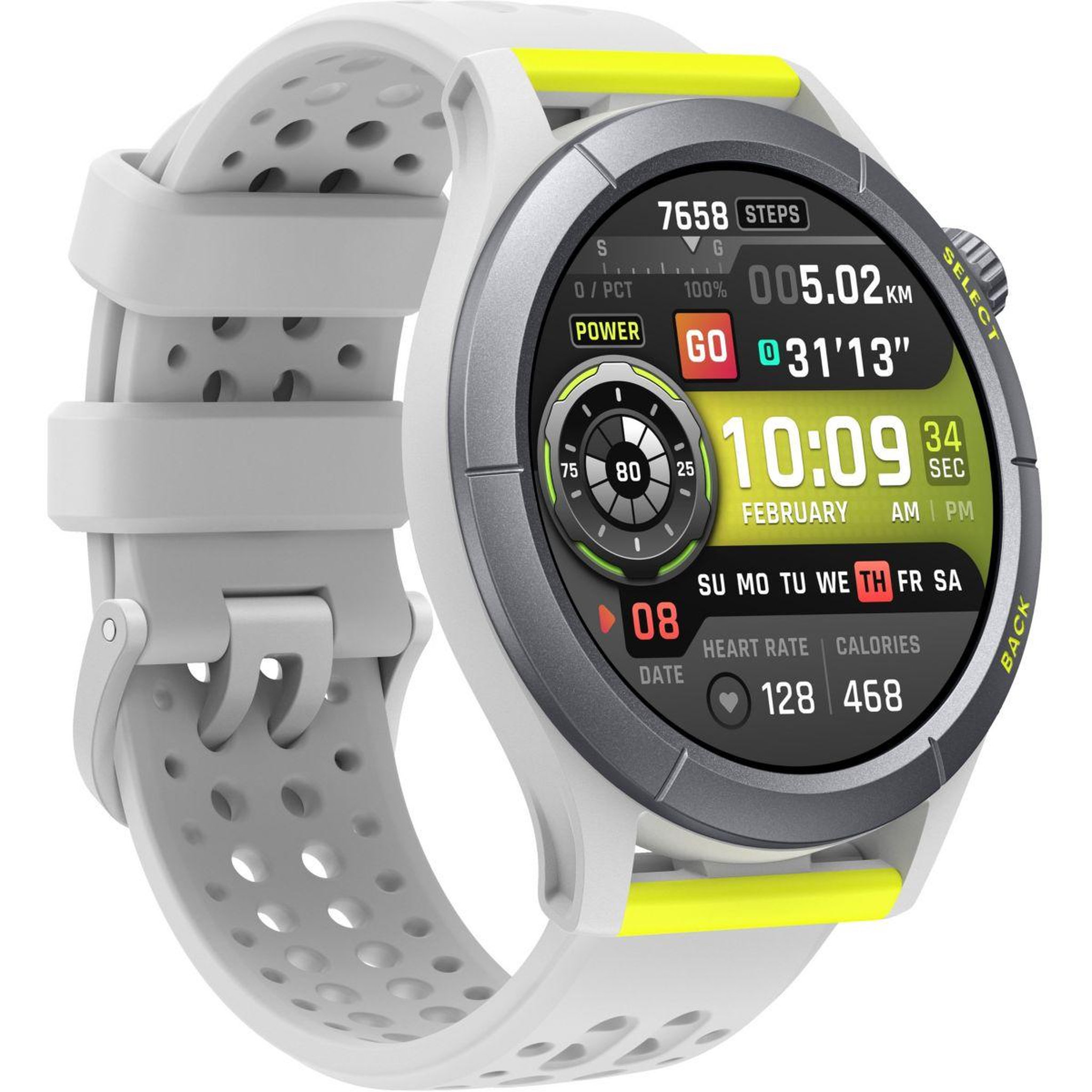 Voir la diapositive 3 : AMAZFIT Montre sport Cheetah Round