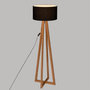 Voir la diapositive 3 : ATMOSPHERA Lampadaire Multi Pieds Design  Pin  141cm Noir