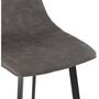 Voir la diapositive 6 : Paris Prix Tabouret de Bar Design  Souvana  90cm Gris Foncé