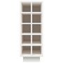 Voir la diapositive 5 : VIDAXL Armoire à vin Blanc 23x34x61 cm Bois de pin massif