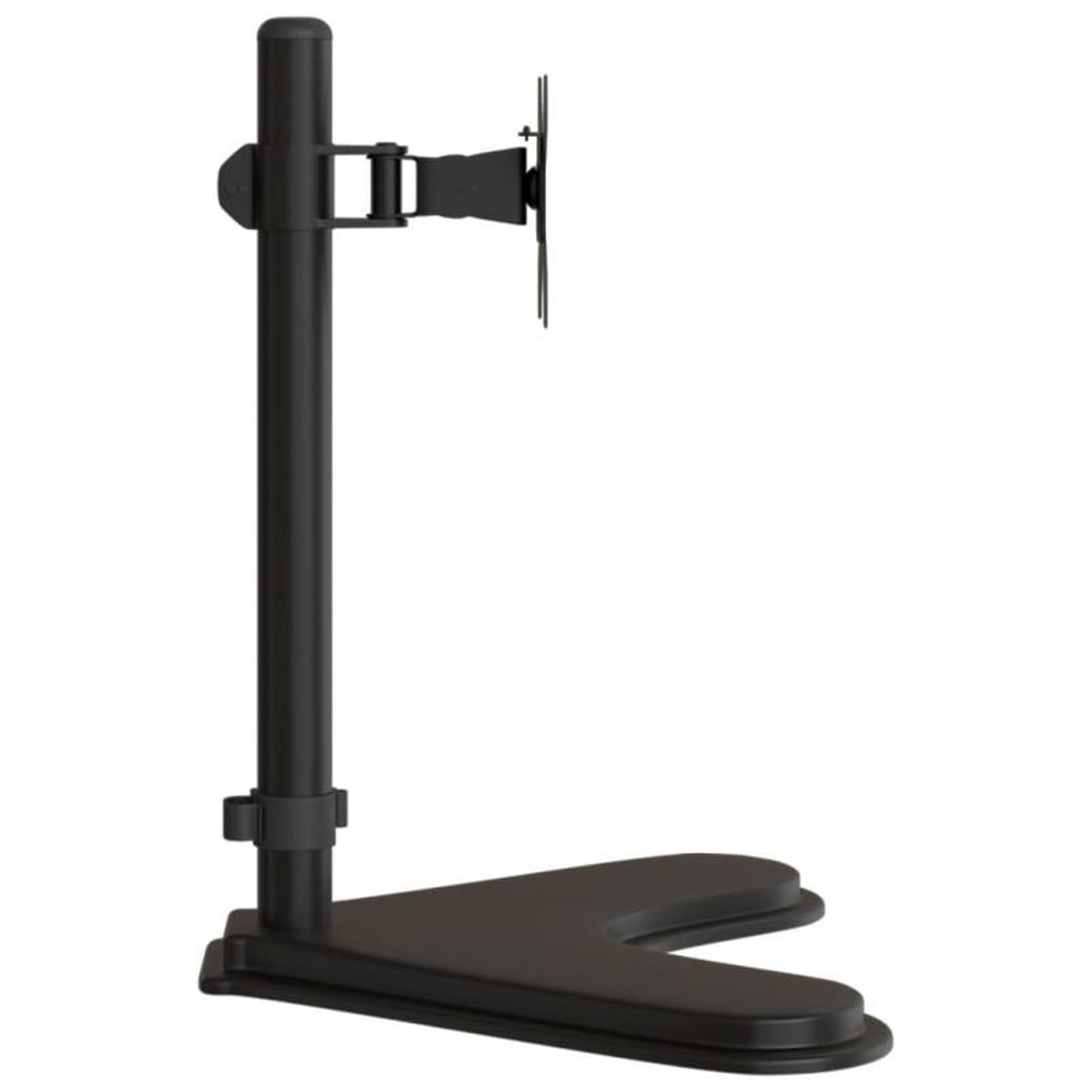 Voir la diapositive 5 : VIDAXL Support de moniteur noir acier VESA 75 100 mm