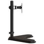 Voir la diapositive 5 : VIDAXL Support de moniteur noir acier VESA 75 100 mm