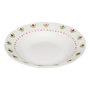 Voir la diapositive 2 : SECRET DE GOURMET Lot de 6 Assiettes Creuses  Fleur de Rose  23cm Multicolore