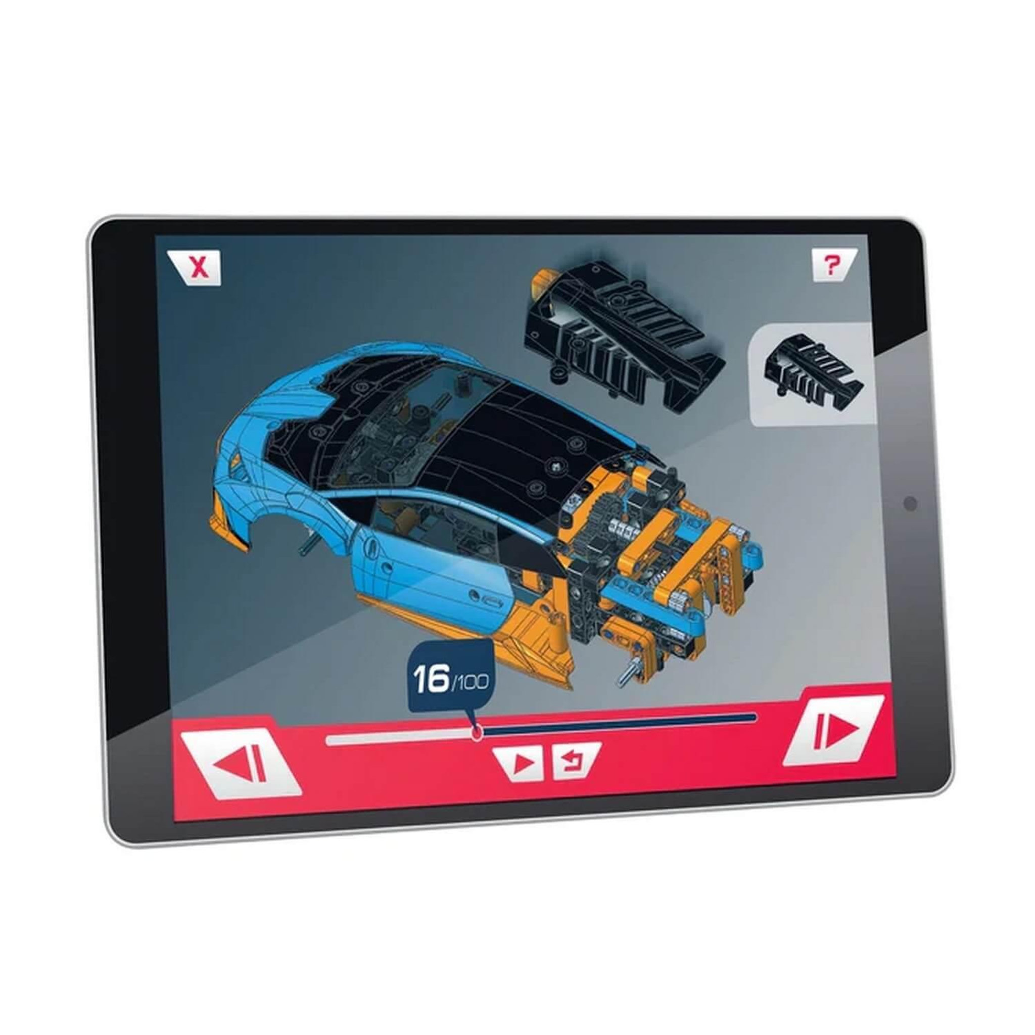 Voir la diapositive 6 : CLEMENTONI Science & Jeu : Mon atelier de mécanique : Lamborghini Huracan STO