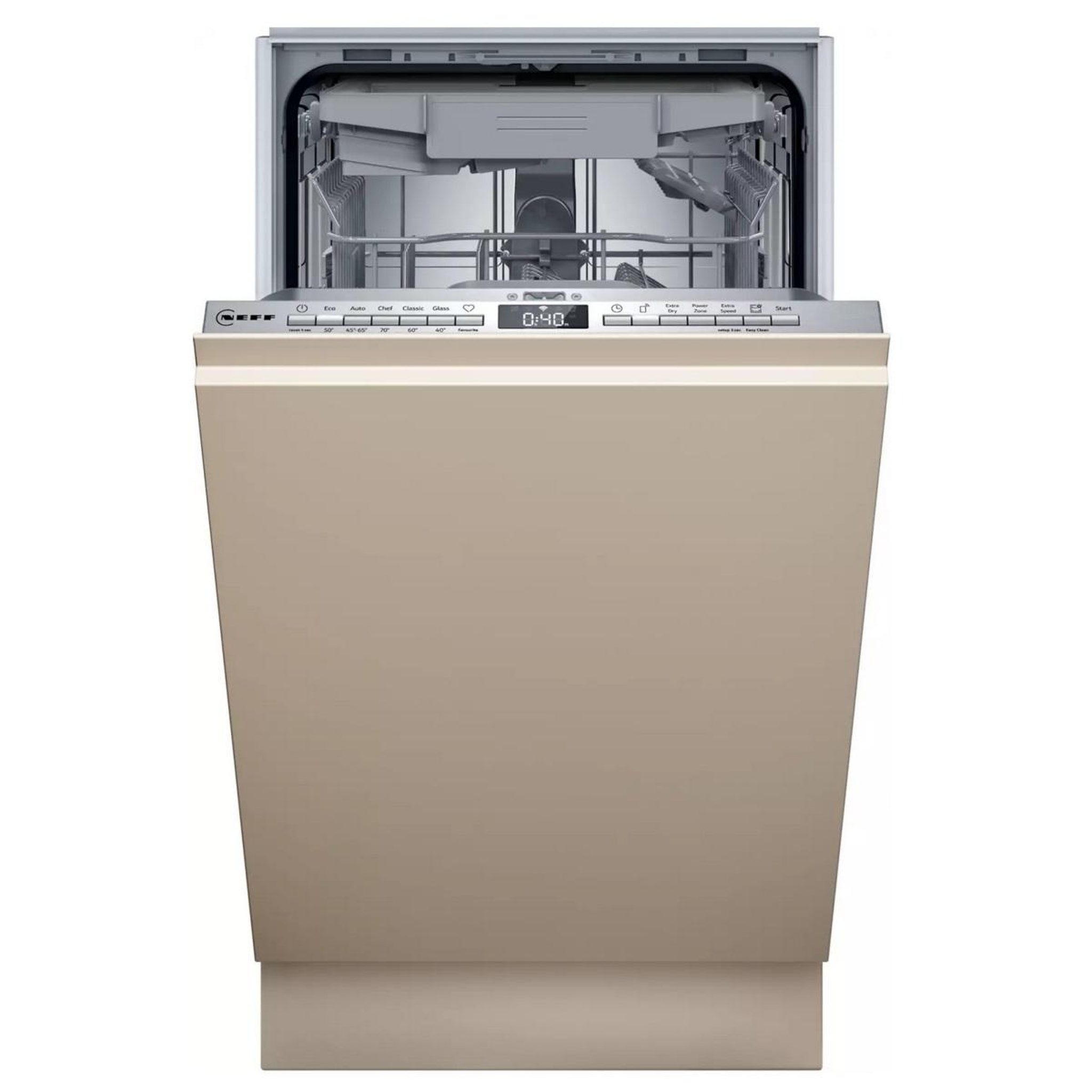 Neff Lave-vaisselle 45cm 10 couverts 44db tout intégrable - s875emx35e