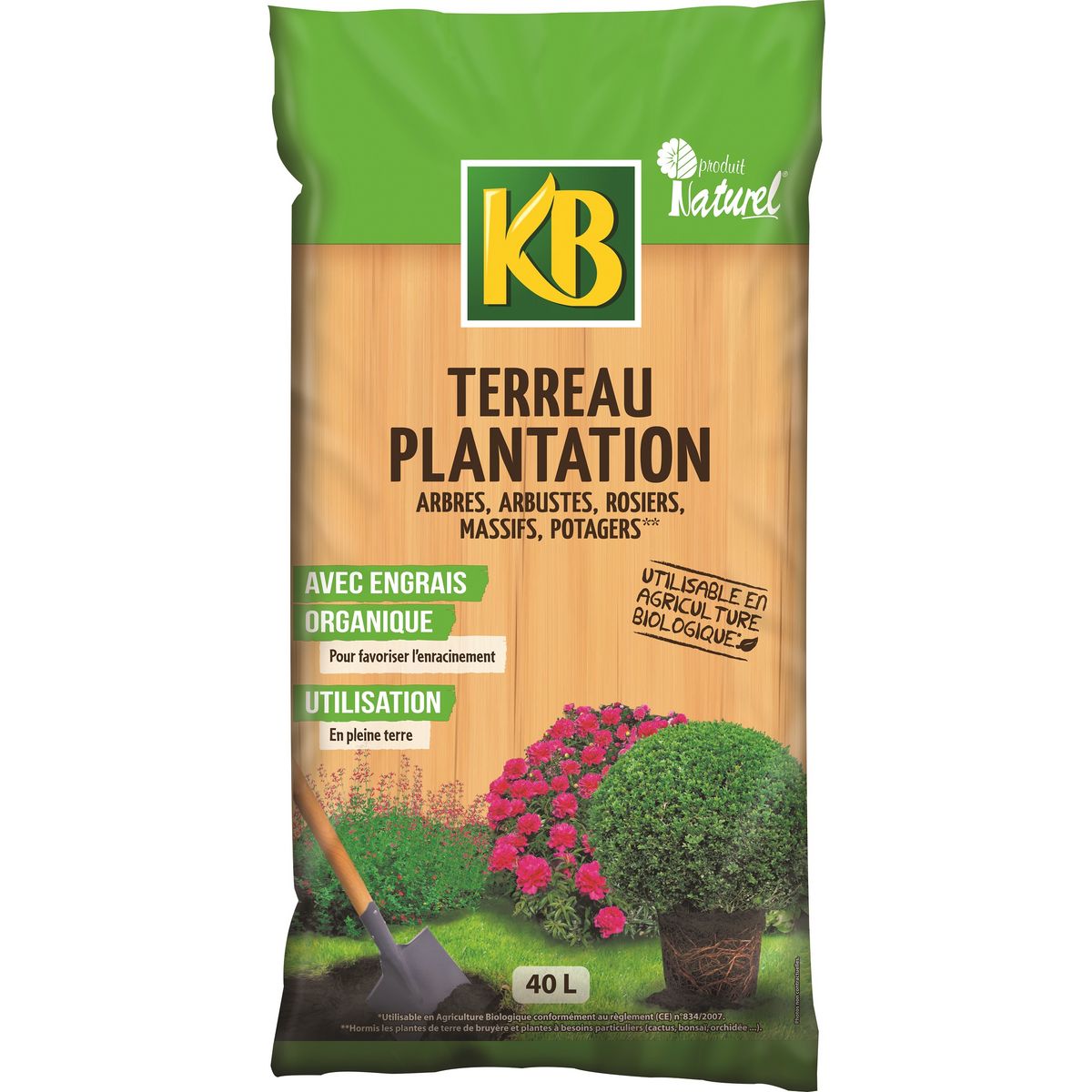 KB Terreau Plantation UAB 40L
