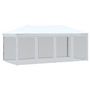 Voir la diapositive 2 : VIDAXL Tente de reception pliable avec parois Blanc 3x6 m