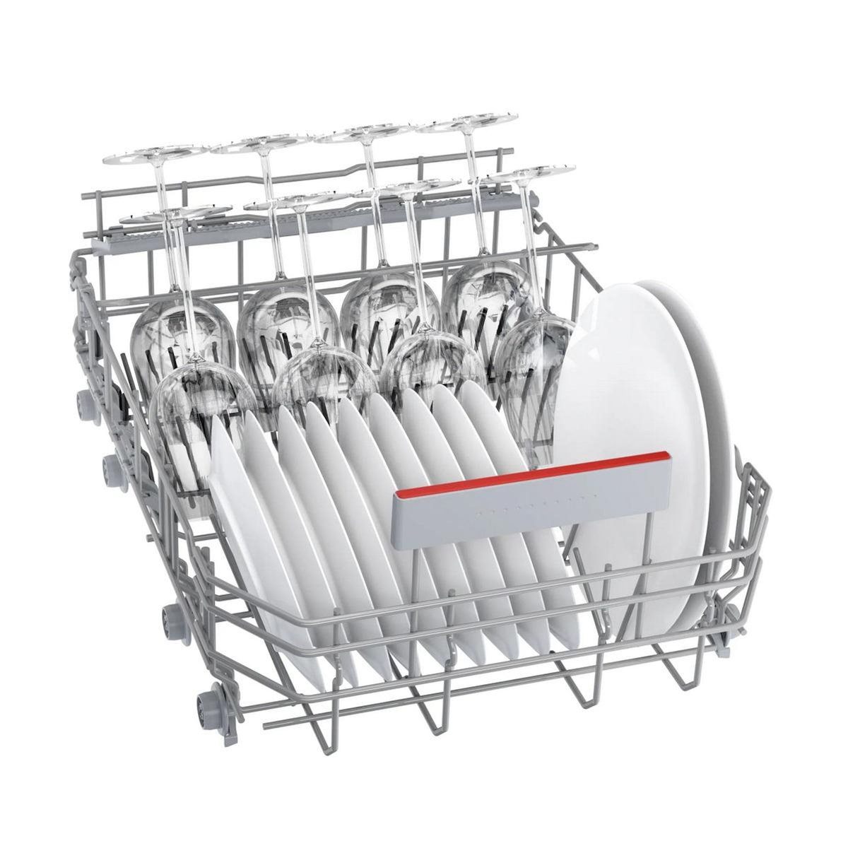 BOSCH Lave-vaisselle 45cm 44db intégrable ave bandeau inox - SPI4HMS13E