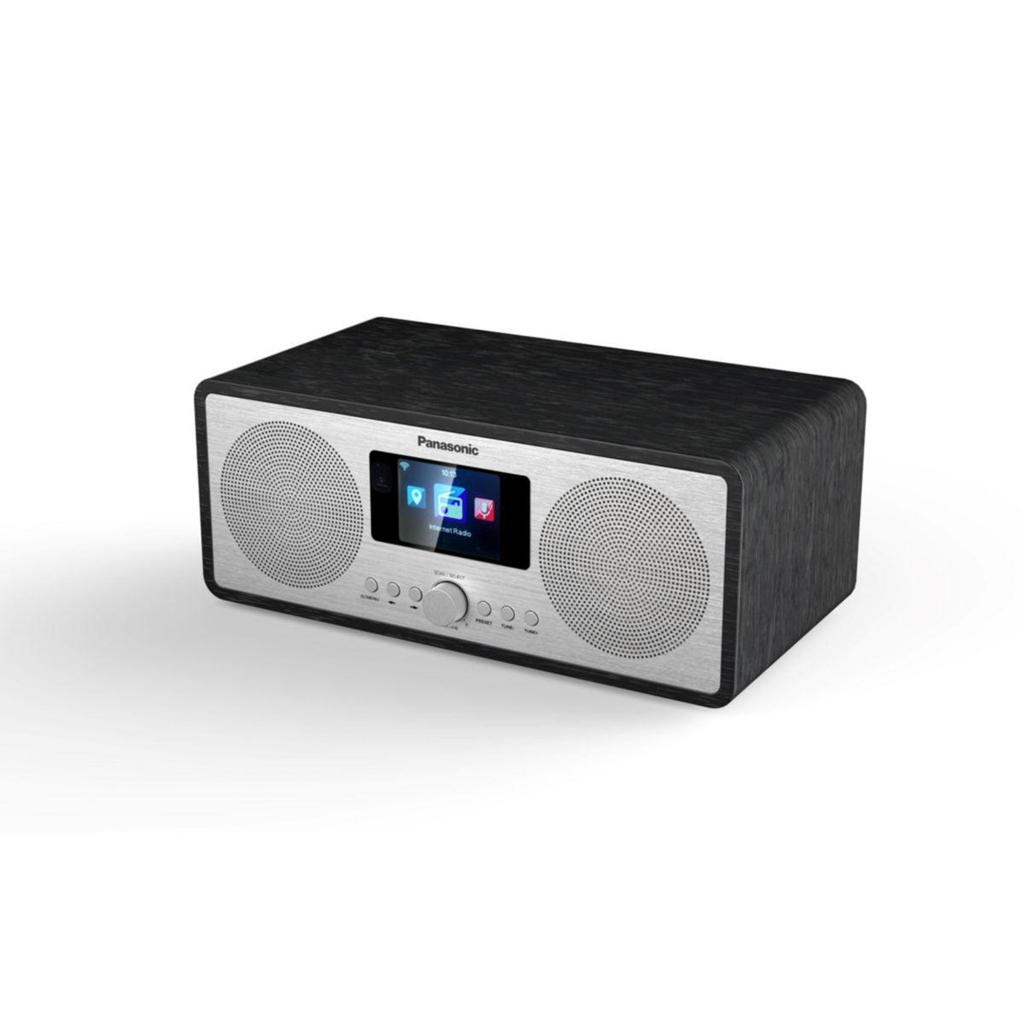 Voir la diapositive 2 : PANASONIC Radio internet RF-D40EG-K