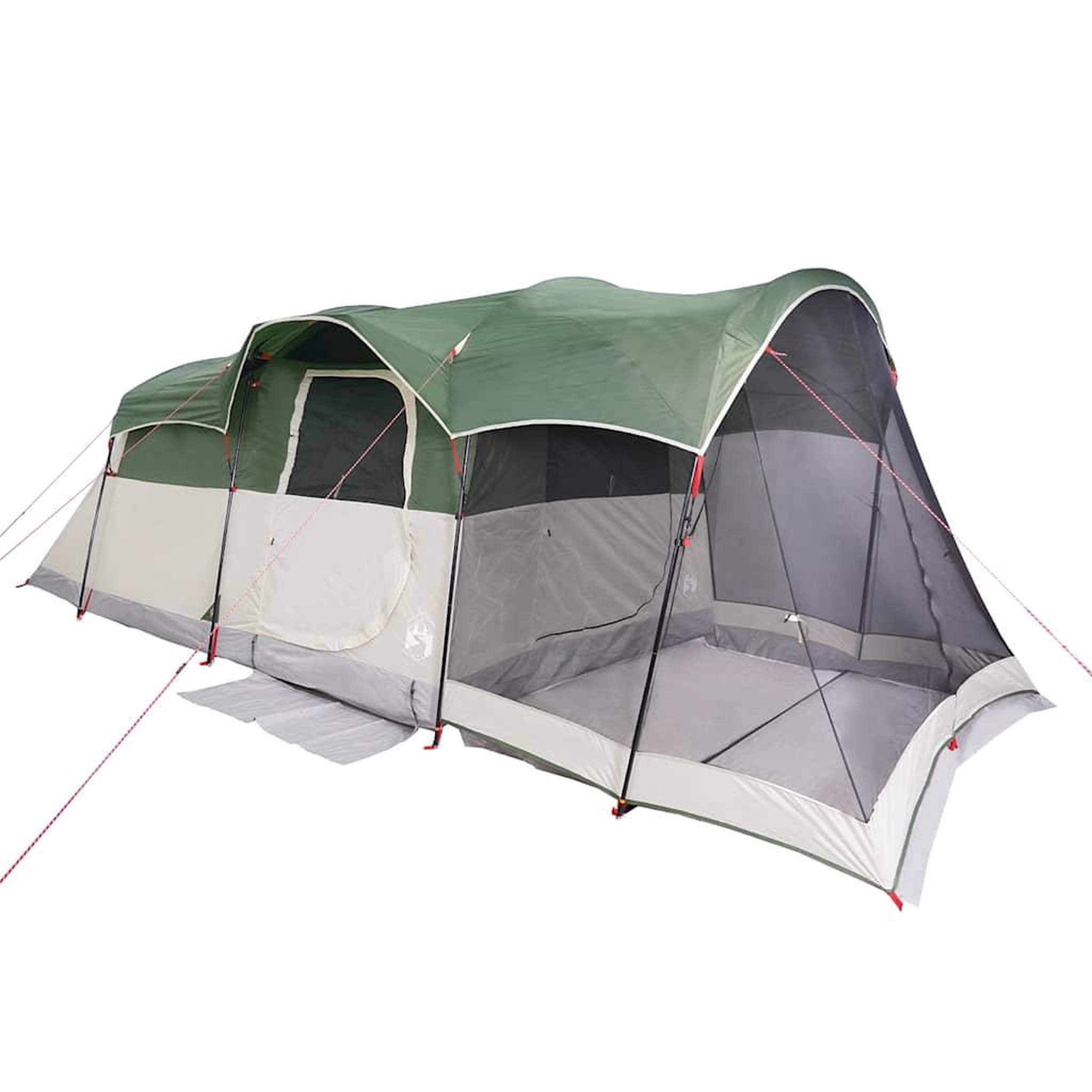 Voir la diapositive 5 : VIDAXL Tente familiale tunnel 8 personnes vert impermeable