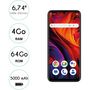 Voir la diapositive 2 : Logicom Smartphone Elio Noir 64Go 4G