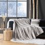 Voir la diapositive 4 : Paris Prix Plaid Imitation Fourrure  Sven  180x220cm Naturel