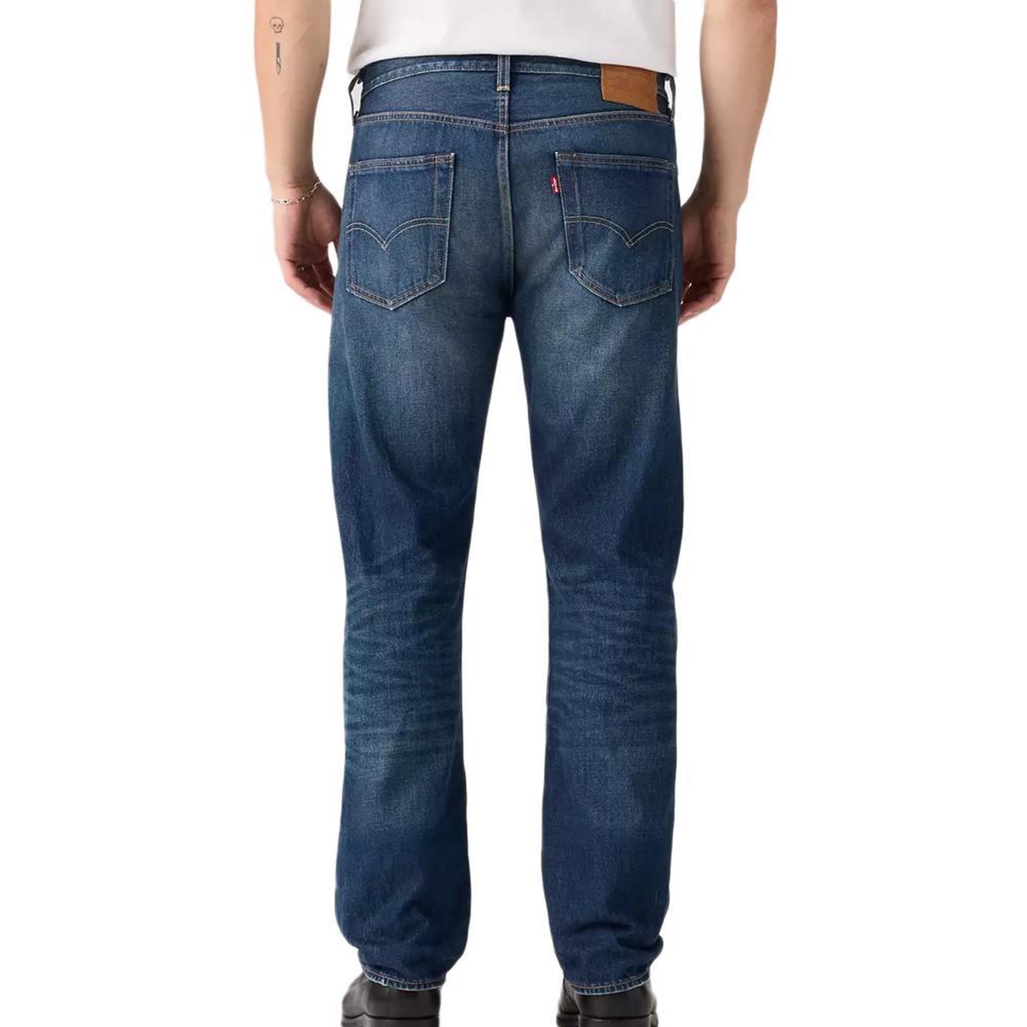 Voir la diapositive 2 : Levi's Jean bleu foncé homme levi's 501 levis original dark