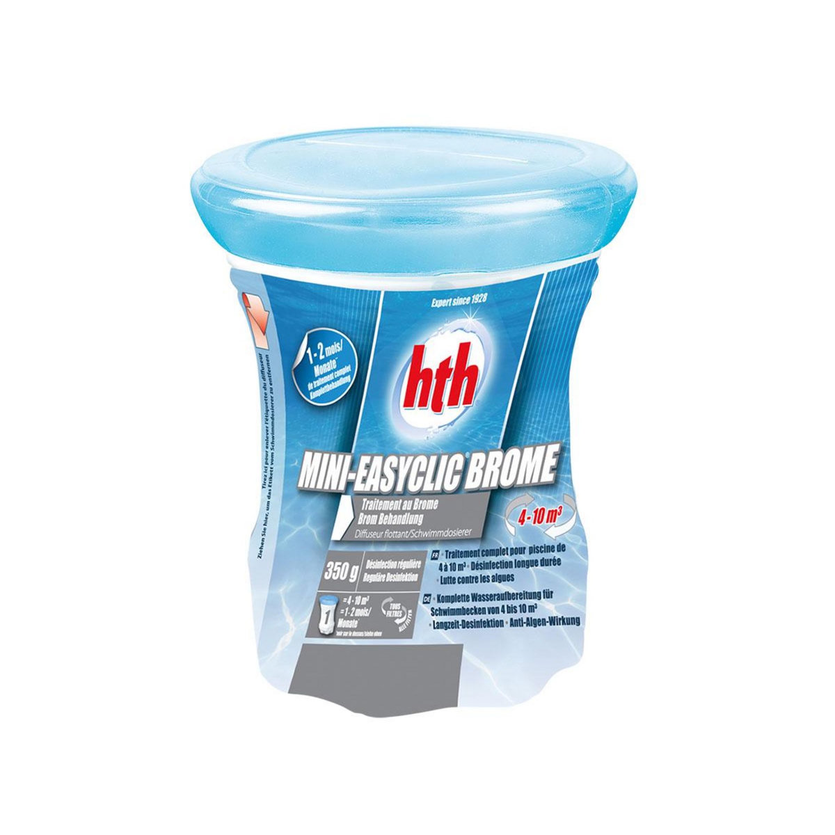 HTH Traitement multi-actions au brome en diffuseur flottant Easyclic pour 4 à 10 m³ - HTH