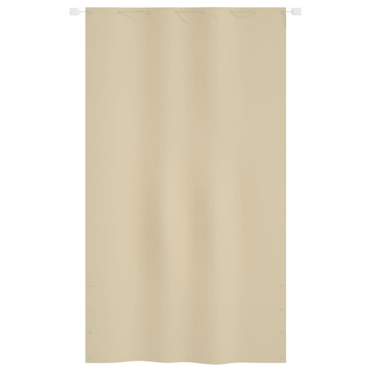 VIDAXL Ecran de balcon Beige 140x240 cm Tissu Oxford