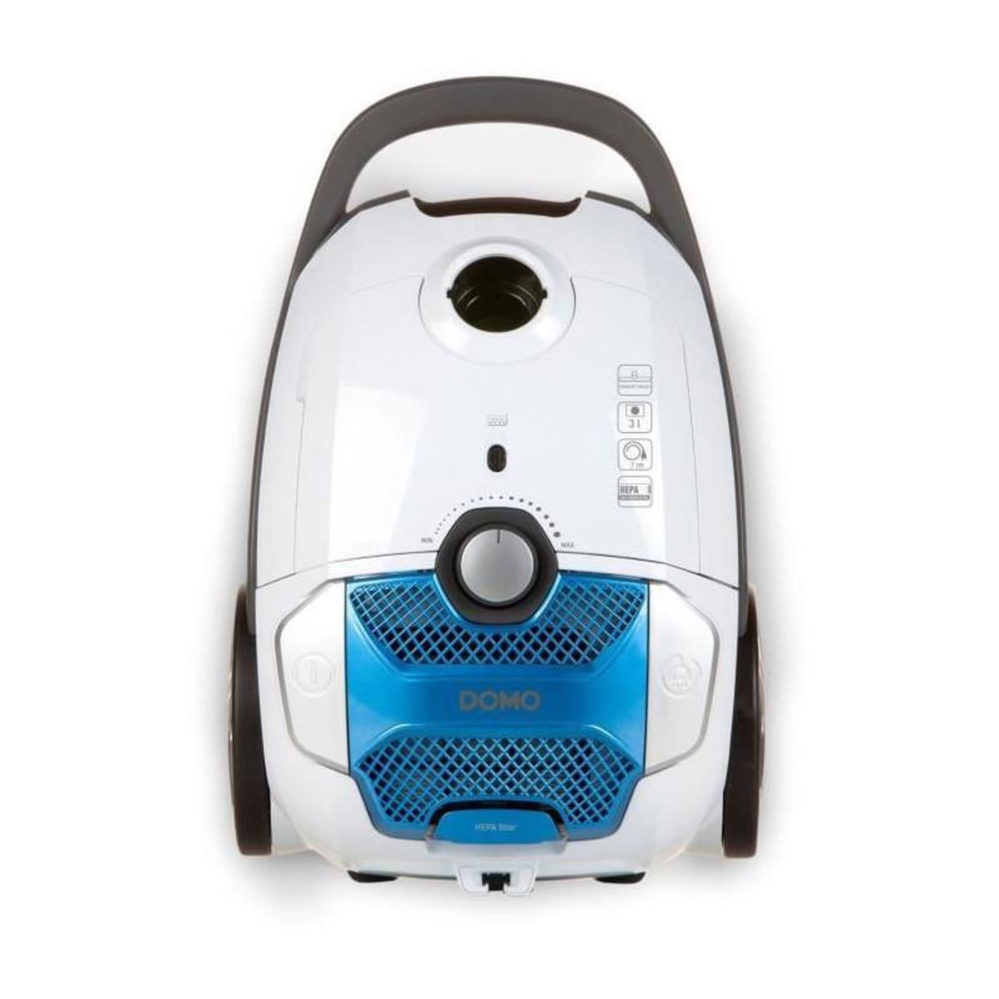 Voir la diapositive 4 : Domo DOMO DO7291S - Aspirateur traineau 3L - 700W - 68dB - Puissance daspiration reglable - Brosse de sol Deep Clean