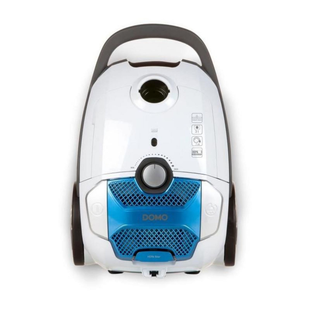 Domo DOMO DO7291S - Aspirateur traineau 3L - 700W - 68dB - Puissance daspiration reglable - Brosse de sol Deep Clean