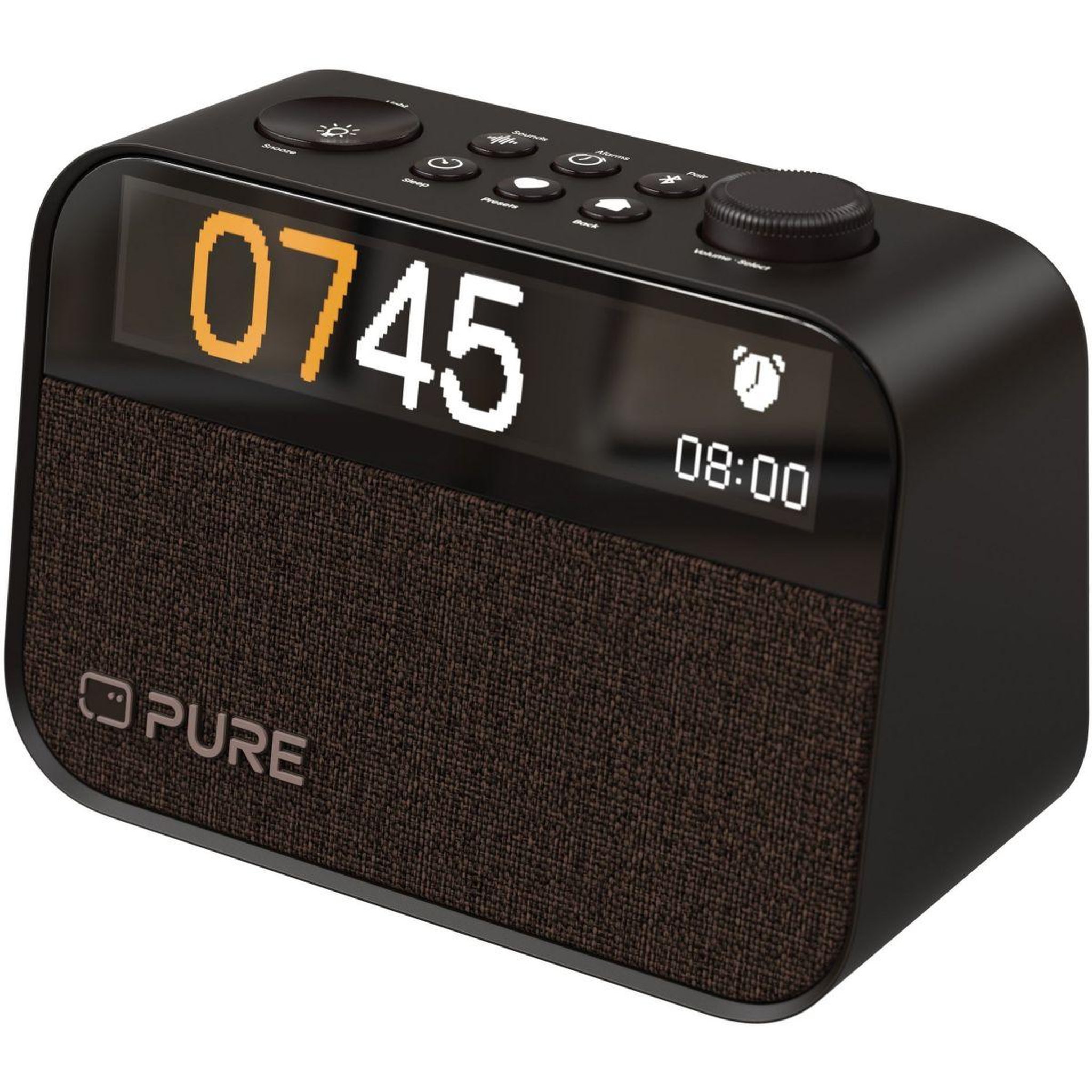 Voir la diapositive 2 : PURE Radio dab moment coffee black