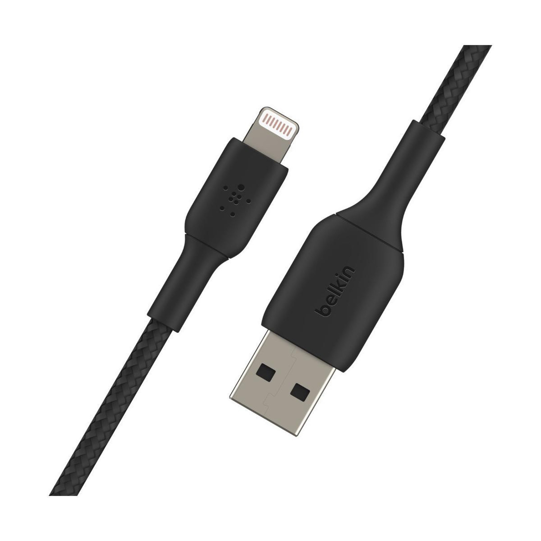 Voir la diapositive 3 : Belkin Belkin CAA002BT2MBK câble Lightning 2 m Noir