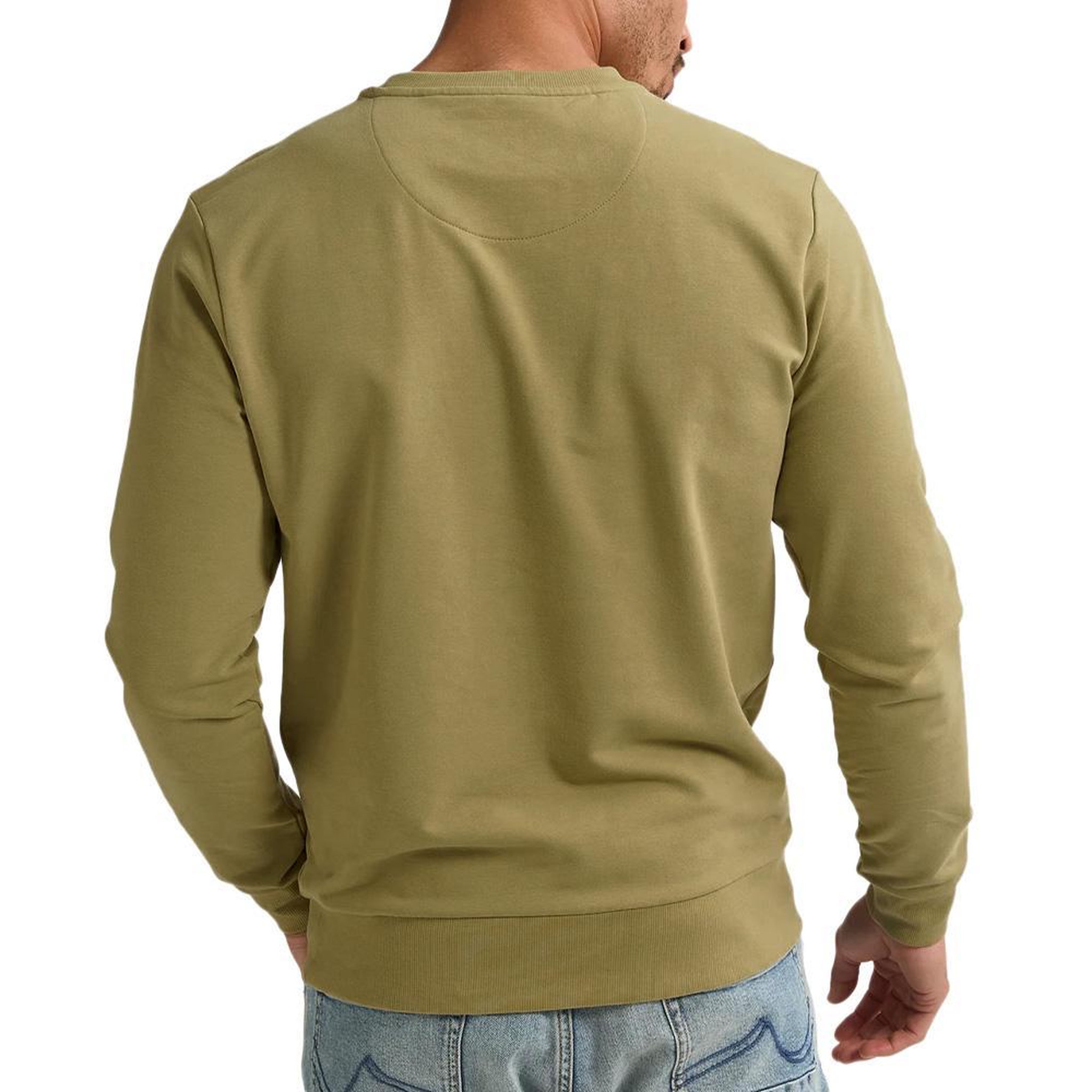 Voir la diapositive 2 : Petrol Industries Sweat  Kaki Homme Petrol Industries Neck