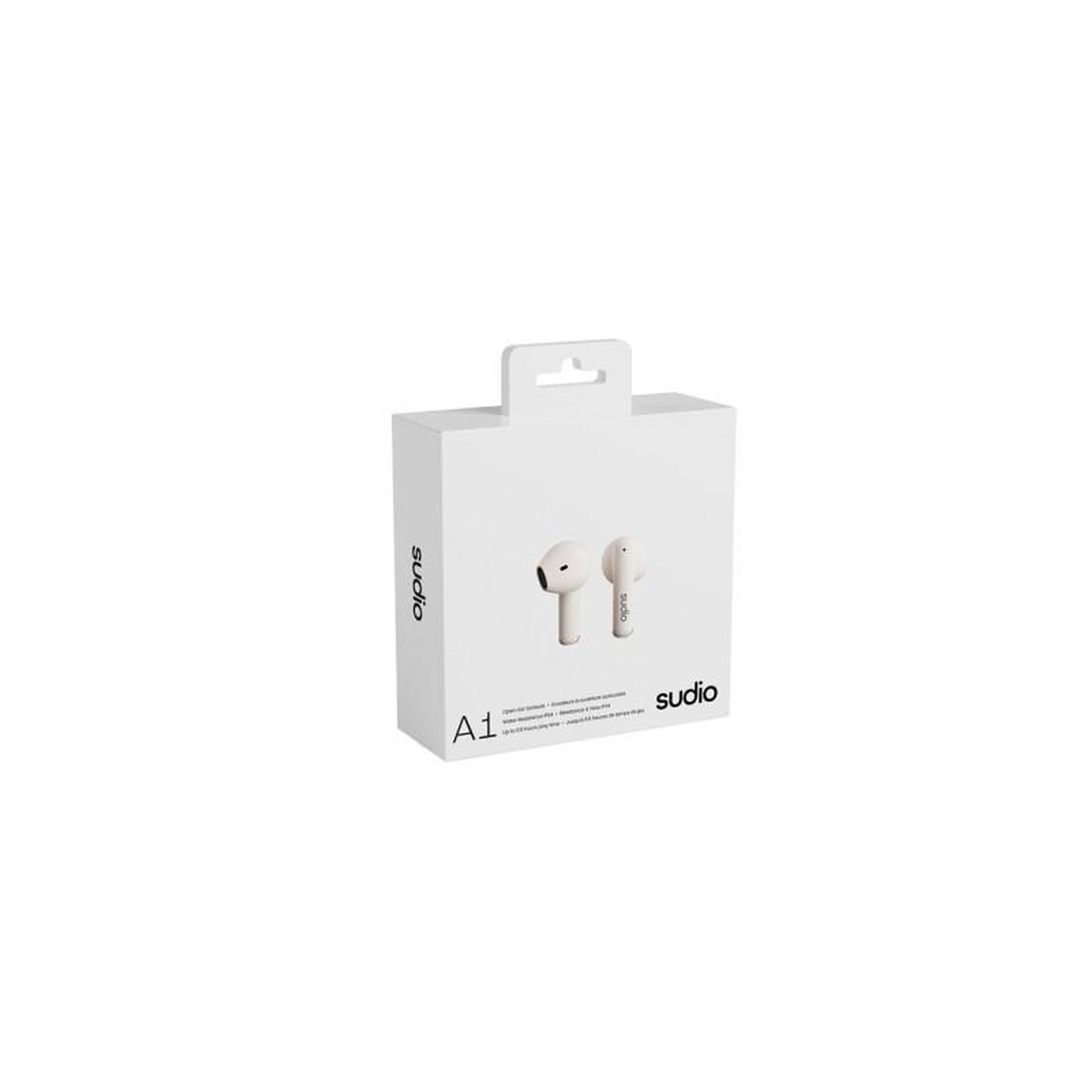 Voir la diapositive 4 : SUDIO Ecouteurs Sudio SUDIO ECOUTEURS SANS FIL A1 BLANC
