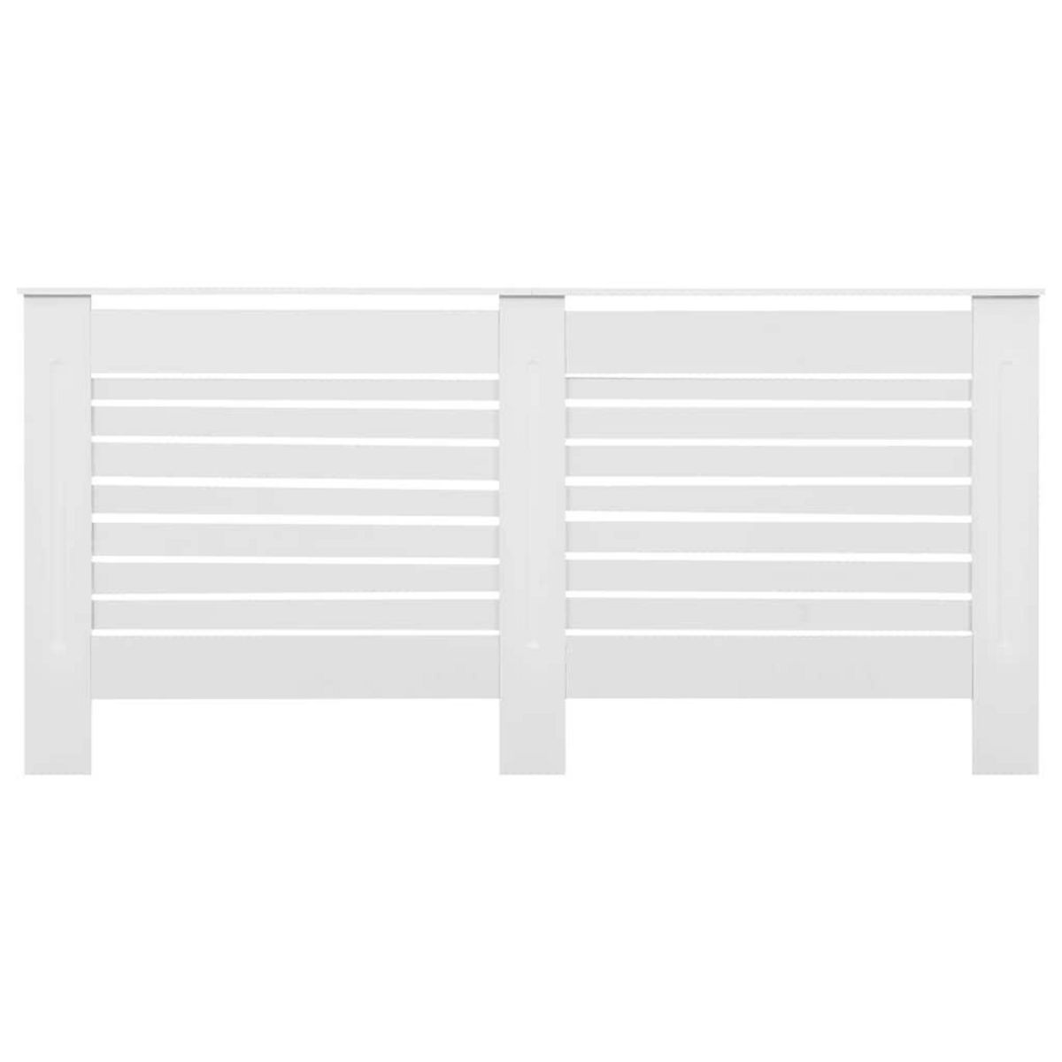 VIDAXL Cache-radiateur Blanc 172x19x81,5 cm MDF