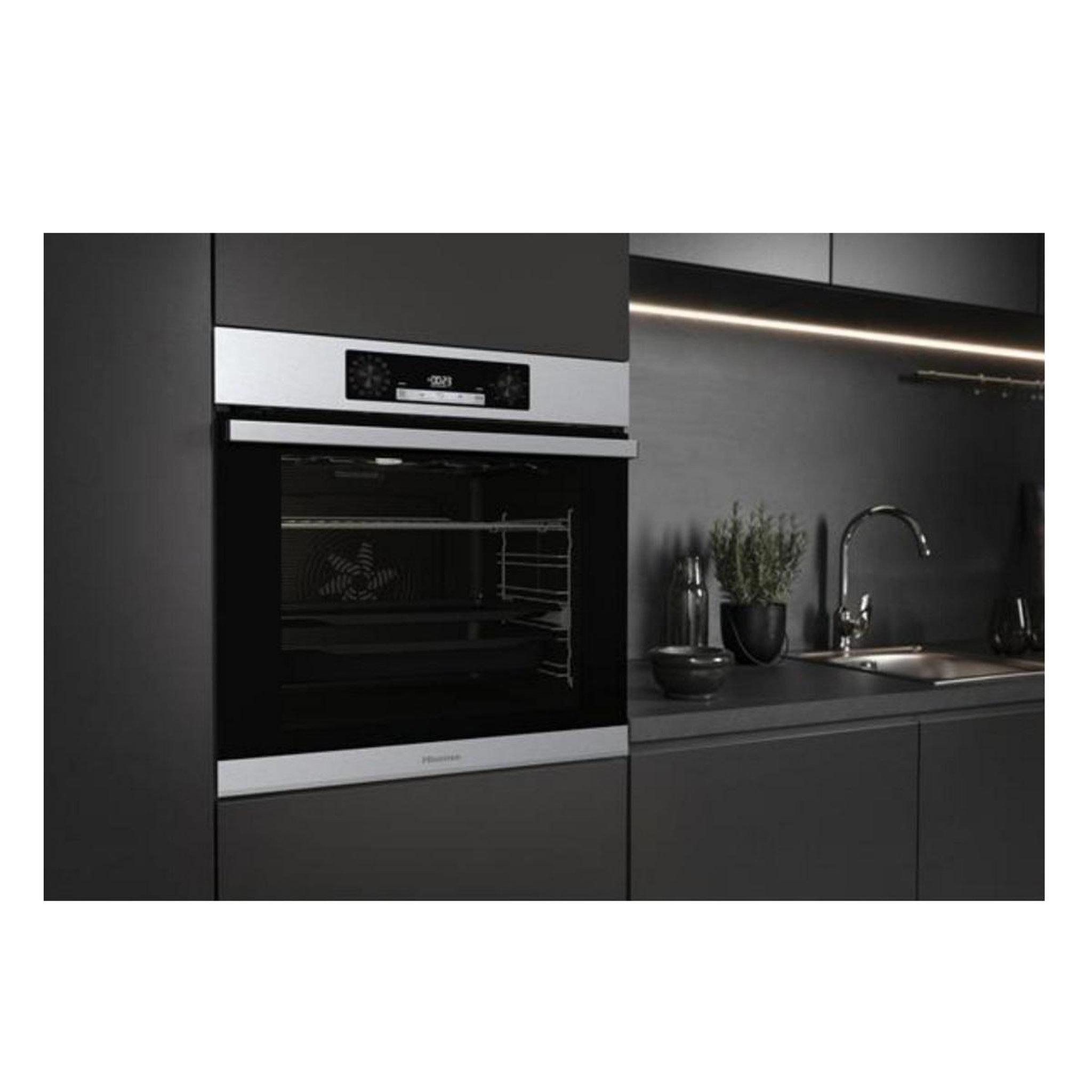 Voir la diapositive 4 : Hisense Four intégrable multifonction 77l 60cm hydrolyse inox - bi62216ax
