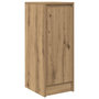 Voir la diapositive 2 : VIDAXL Buffet chene artisanal 29,5x34x76 cm bois d'ingenierie