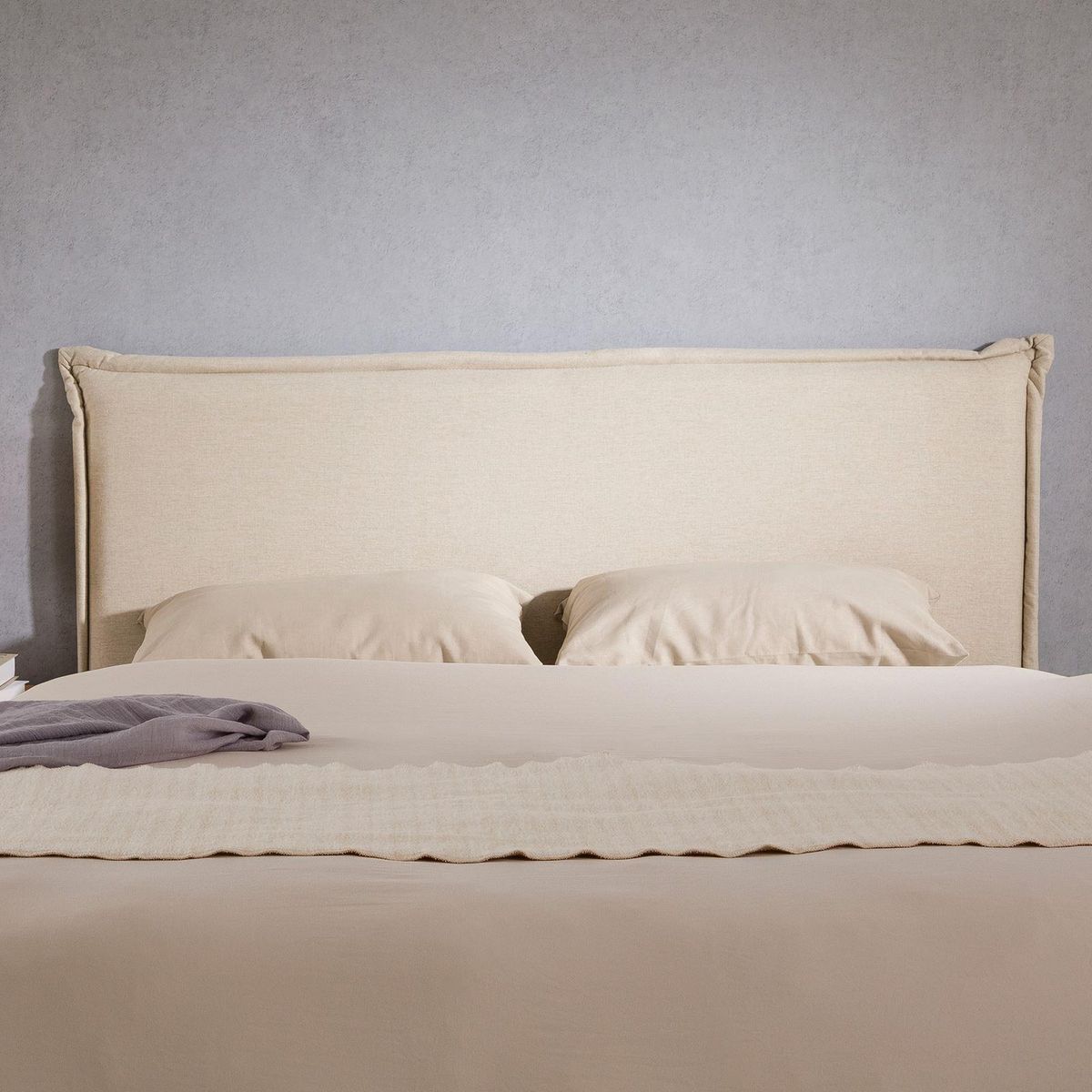 IDIMEX Tête de lit BASOL 120 sur pieds, en tissu