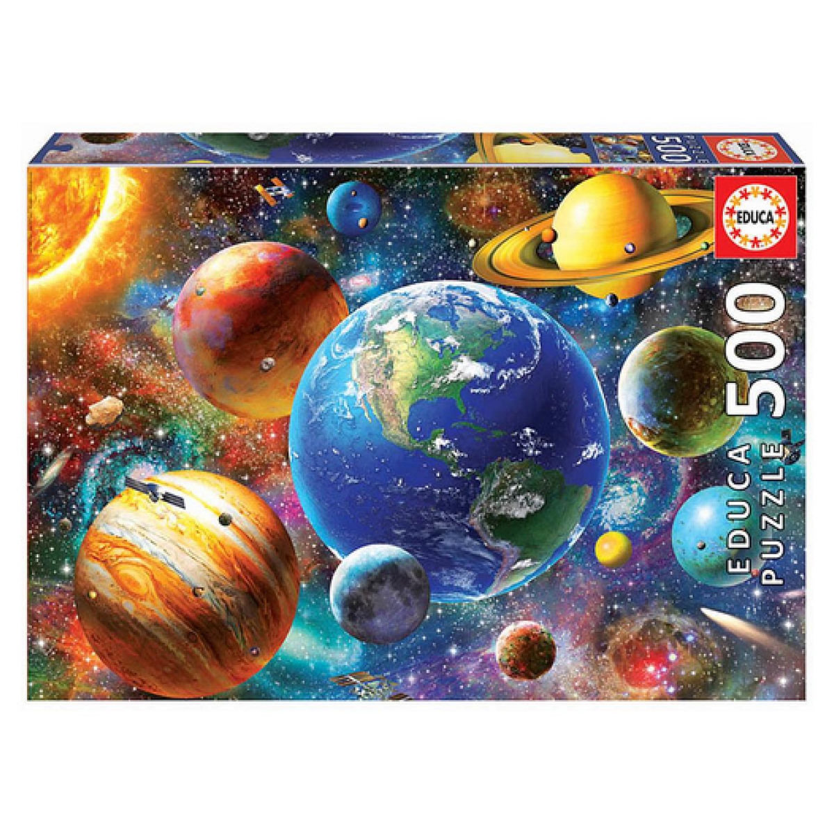 EDUCA Puzzle 500 pcs -  Systeme solaire