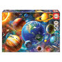 Voir la diapositive 1 : EDUCA Puzzle 500 pcs -  Systeme solaire